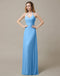 Halter A-Line Bridesmaid Dresses