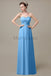 Sweetheart Sleeveless Chiffon Bridesmaid Dresses