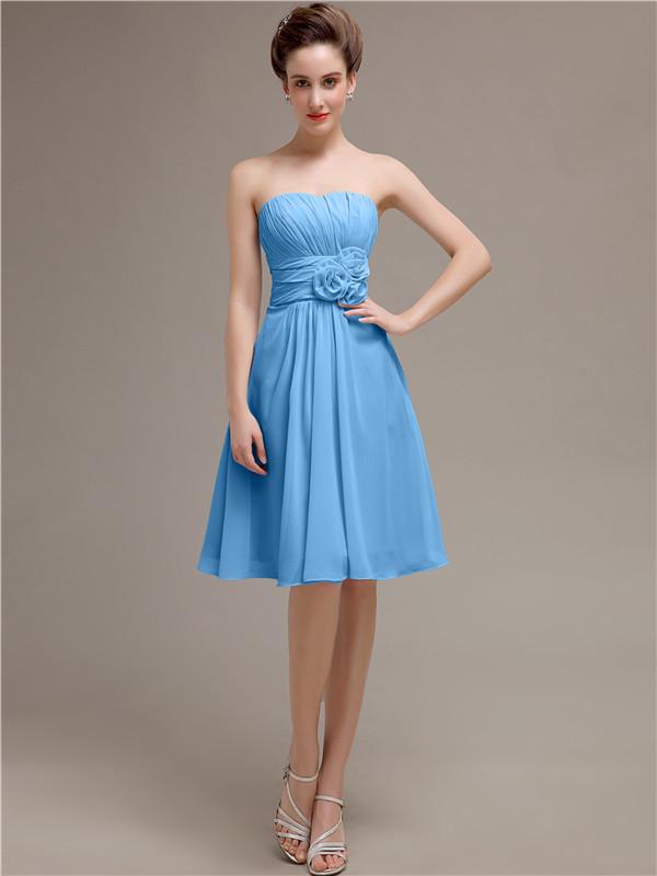 Sweetheart Short A-Line Bridesmaid Dresses