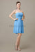 Strapless Pleats Sweetheart Bridesmaid Dresses