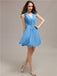 V-Neck Short A-Line Bridesmaid Dresses