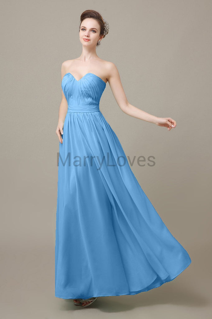 Sweetheart A-Line Bridesmaid Dresses