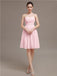 Sweetheart Chiffon Short Bridesmaid Dresses