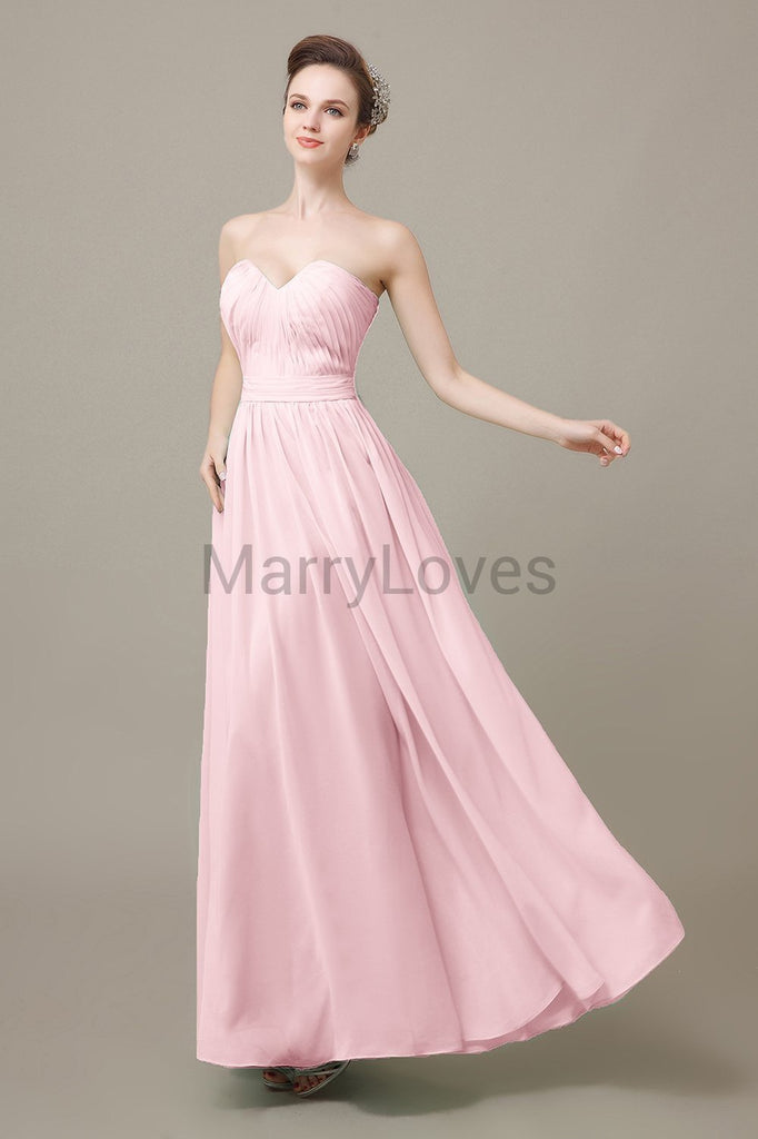 Sweetheart A-Line Bridesmaid Dresses