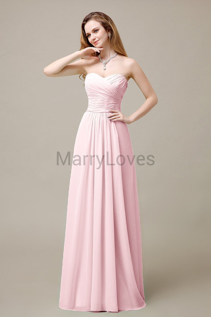 Sweetheart A-Line Bridesmaid Dresses