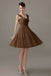 Straps Chiffon Short Bridesmaid dresses