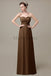 Sweetheart Sleeveless Chiffon Bridesmaid Dresses