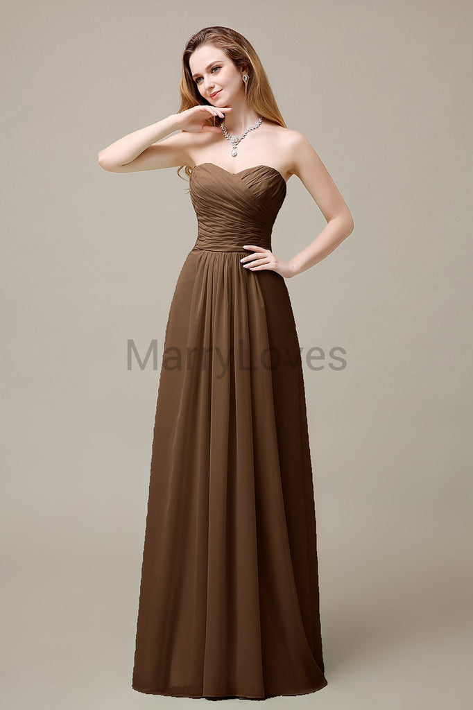 Sweetheart A-Line Bridesmaid Dresses