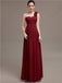 One Shoulder Chiffon Bridesmaid Dresses