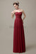 Sweetheart Pleats Chiffon Bridesmaid Dresses