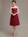 Sweetheart Knee-Length A-Line Bridesmaid Dresses