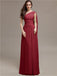 One-shoulder Floor-length Pleats Bridesmaid Dresses