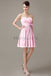 Sweetheart Chiffon Short Bridesmaid Dresses