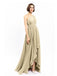 One-shoulder High-low Chiffon Bridesmaid Dresses