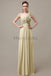 One Shoulder Chiffon Floor Length Bridesmaid Dresses