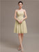 Sweetheart Chiffon Short Bridesmaid Dresses