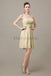 Strapless Pleats Sweetheart Bridesmaid Dresses