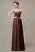 Sweetheart Sleeveless Chiffon Bridesmaid Dresses