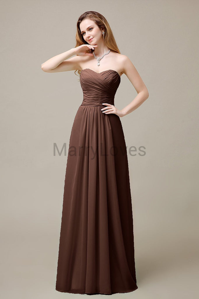 Sweetheart A-Line Bridesmaid Dresses