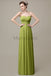 Sweetheart Pleats Chiffon Bridesmaid Dresses