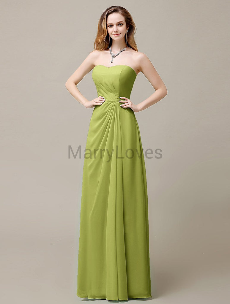 Sweetheart A-Line Bridesmaid Dresses