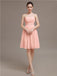 Sweetheart Chiffon Short Bridesmaid Dresses