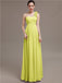 One Shoulder Chiffon Bridesmaid Dresses