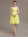 Sweetheart Chiffon Short Bridesmaid Dresses