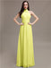 High Neck Chiffon Bridesmaid Dresses