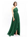 One-shoulder High-low Chiffon Bridesmaid Dresses