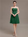 Sweetheart Chiffon Short Bridesmaid Dresses