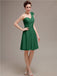 One Shoulder Short A-Line Bridesmaid Dresses