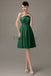 One Shoulder Pleats Bridesmaid Dresses