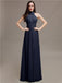 High Neck Chiffon Bridesmaid Dresses