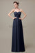 Sweetheart Sleeveless Chiffon Bridesmaid Dresses