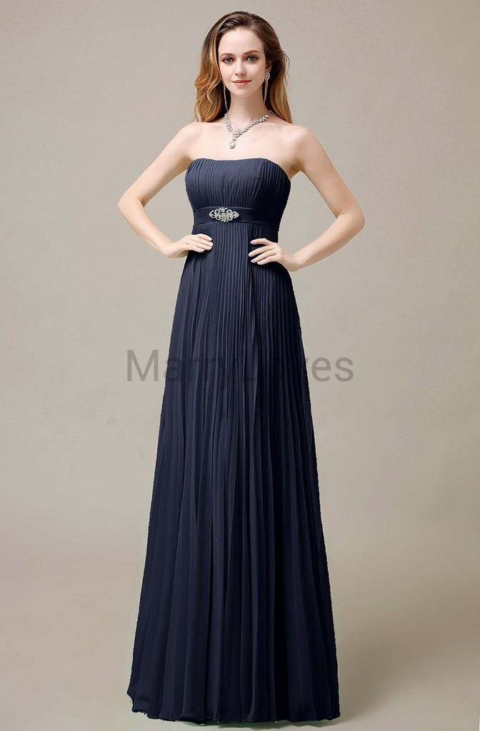 Strapless A-Line Bridesmaid Dresses