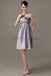 Spaghetti Strap Chiffon Short Bridesmaid Dresses