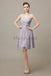 Sweetheart Short Chiffon Bridesmaid Dresses