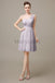 One shoulder Pleats Chiffon Bridesmaid Dresses