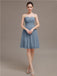 Sweetheart Chiffon Short Bridesmaid Dresses