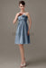 Spaghetti Strap Chiffon Short Bridesmaid Dresses