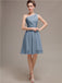 One Shoulder Short A-Line Bridesmaid Dresses