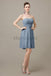 Strapless Pleats Sweetheart Bridesmaid Dresses