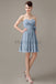 Sweetheart Chiffon Short Bridesmaid Dresses