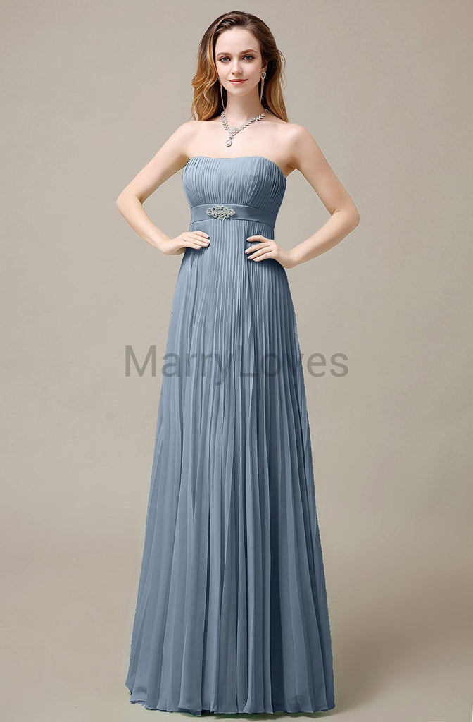 Strapless A-Line Bridesmaid Dresses