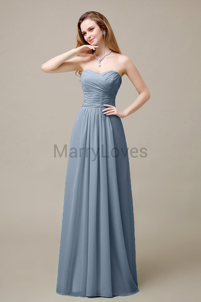 Sweetheart A-Line Bridesmaid Dresses