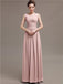 V-Neck Pleats Chiffon Bridesmaid Dresses