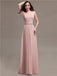 Straps Pleats Chiffon Bridesmaid Dresses