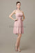 Strapless Pleats Sweetheart Bridesmaid Dresses