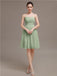 Sweetheart Chiffon Short Bridesmaid Dresses